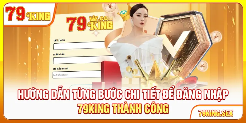 Hướng dẫn từng bước chi tiết để đăng nhập 79King thành công