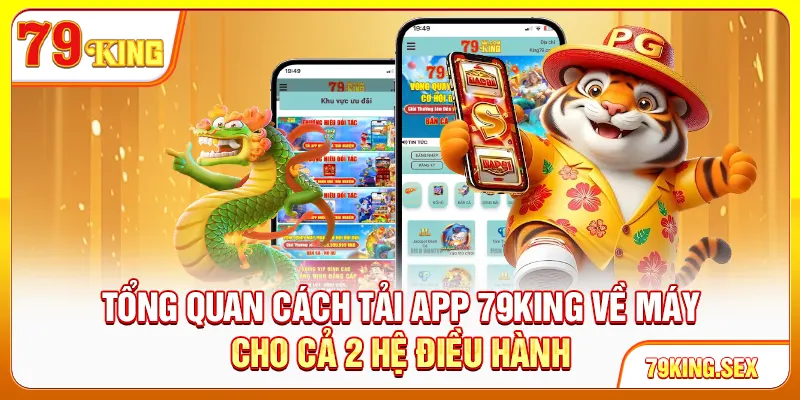 Tổng quan cách tải app 79King về máy cho cả 2 hệ điều hành